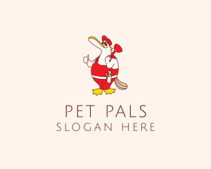 Plunger Platypus Plumber  logo design