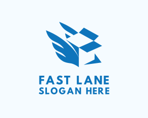 Fast Box Wings logo design