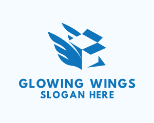 Fast Box Wings logo design