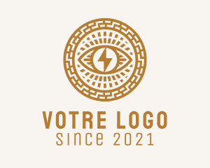 Astral Electric Eye  logo design