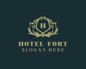 Stylish Hotel Royalty logo design