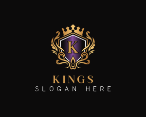 Crown Deluxe Royal logo design