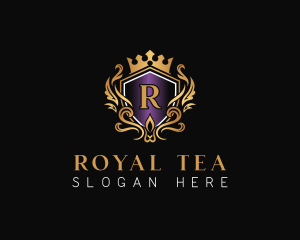 Crown Deluxe Royal logo design