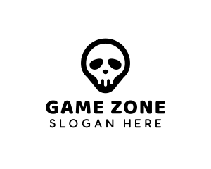 Skull Gamer Esports logo design
