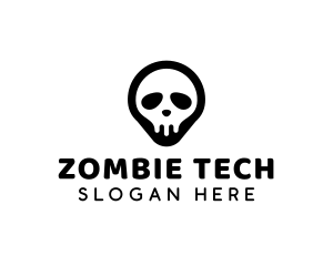 Zombie - Skull Gamer Esports logo design