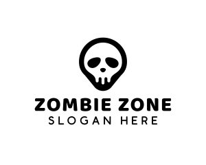 Zombie - Skull Gamer Esports logo design