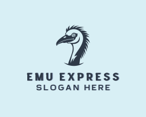 Emu - Emu Ostrich Bird logo design