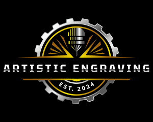 Laser Engraving Machinery logo design