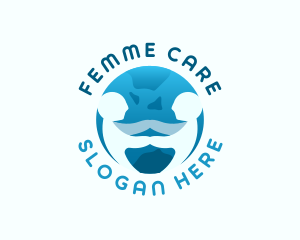 Human World Care logo design