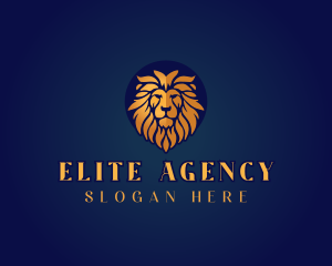 Professional Lion Agency logo design