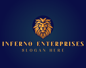 Professional Lion Agency logo design