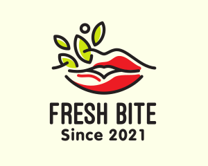 Mouth - Natural Lips Cosmetology logo design