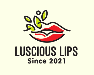 Lips - Natural Lips Cosmetology logo design