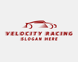 Fast Racing Sports Car logo design