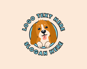 Beagle - Puppy Canine Dog logo design