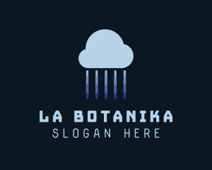 Internet - Tech Cloud Data Network logo design