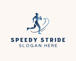 Sprinter - Jogger Athlete Marathon logo design