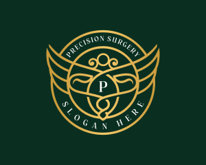 Caduceus Medical Diagnosis logo design