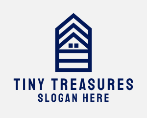 Tiny House Contractor Builder logo design