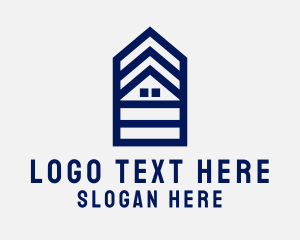 Mansion - Tiny House Contractor Builder logo design