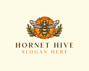 Organic Bee Farm logo design