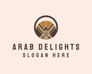 Arab - Arabic Circle Decoration logo design