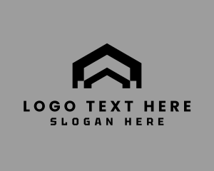 Housing - Home Roof Renovation logo design