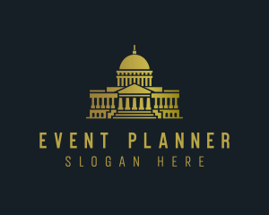 Columns - Federal Government Capitol Tower logo design