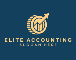 Coin Accounting Savings logo design