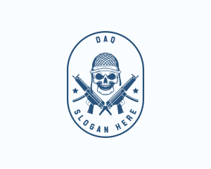 Skull Gun Army Logo