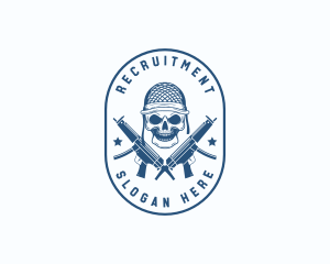 Skull Gun Army Logo