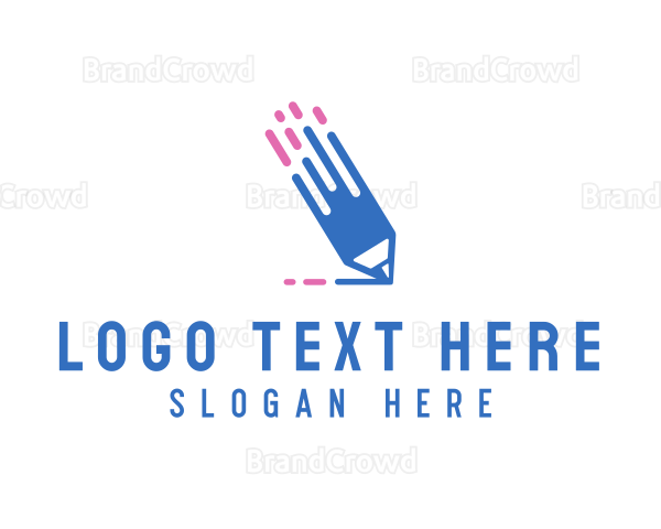 Digital Pencil Online Writer Logo