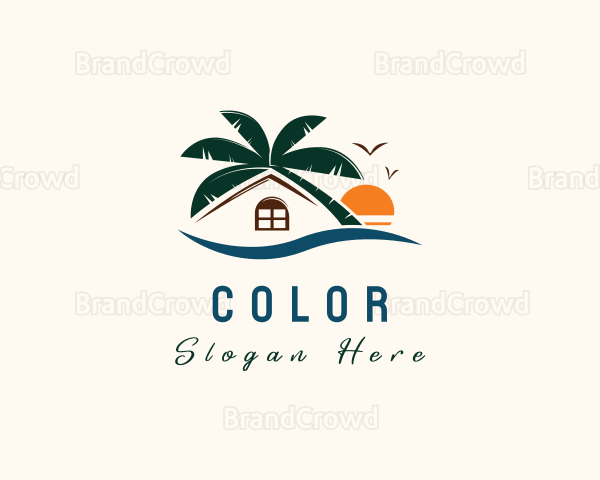 Palm Tree House Logo