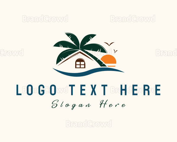 Palm Tree House Logo