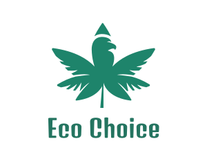 Alternative - Moss Green Cannabis logo design