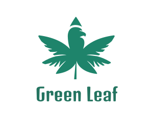 Cannabis - Moss Green Cannabis logo design