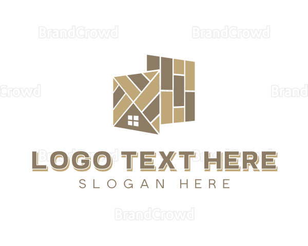 Tiles Floor Tiling Logo