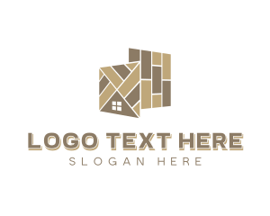 Linoleum - Tiles Floor Tiling logo design