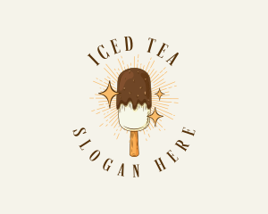 Ice Cream Popsicle logo design