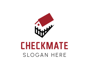 Check Fence Real Estate logo design