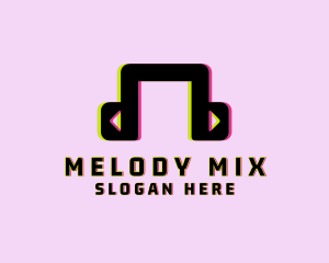 Album - Music Streaming Headphones logo design