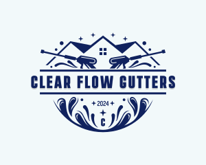 Water Pressure Washer logo design