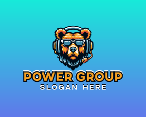 Animal Gaming Bear Logo