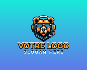 Gaming - Animal Gaming Bear logo design