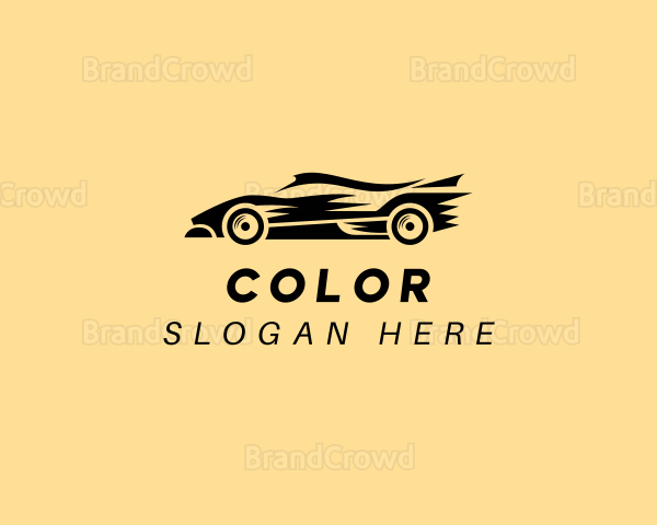 Sports Car Vehicle Logo