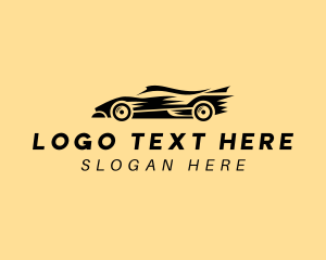 Sports Car Vehicle Logo