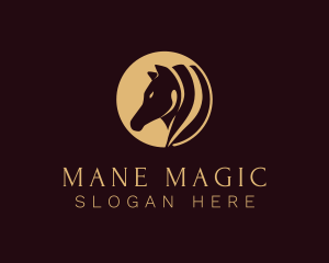 Mane - Horse Mane Business logo design