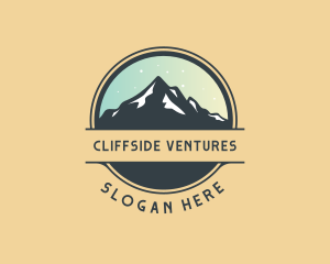 Cliff - Mountain Valley Summit logo design