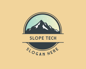 Slope - Mountain Valley Summit logo design