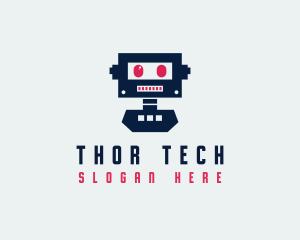 Tech Robot Toy logo design